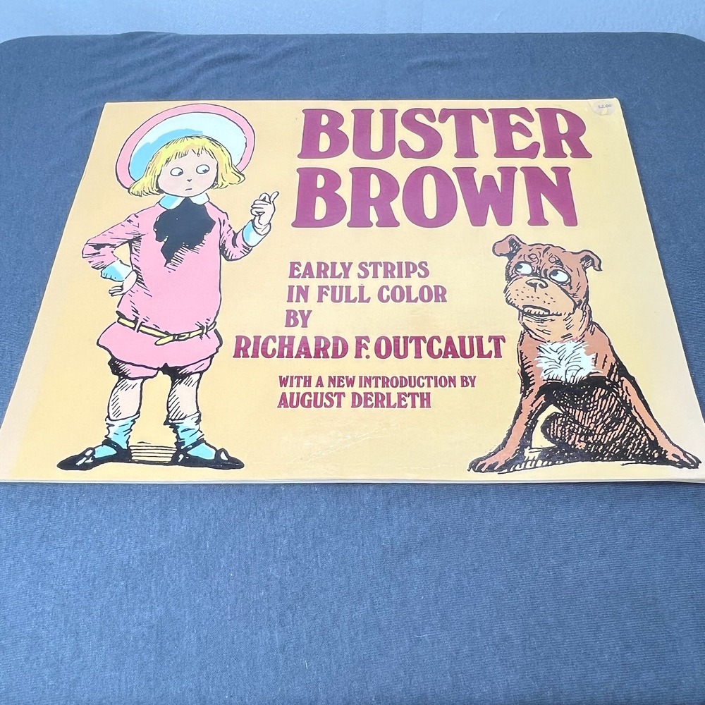 Dover Buster Brown Early Strips Full Color Richard Outcault Vintage Comic Book